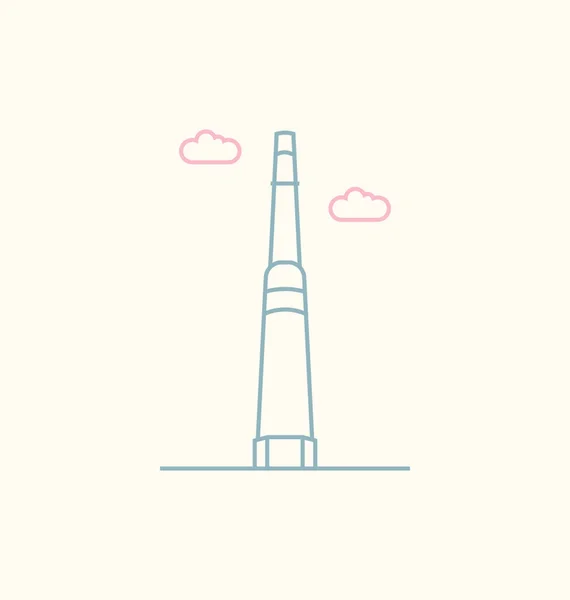 Illustration vectorielle colorée de Minaret de confiture en Afghanistan — Image vectorielle