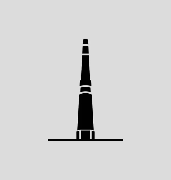 Minaret w Jam w Afganistanie stałe wektorowego — Wektor stockowy