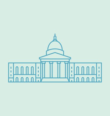 Oklahoma illüstrasyon renkli