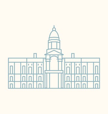 Colorado hat illüstrasyon renkli