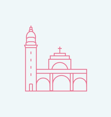 Manila hat illüstrasyon renkli