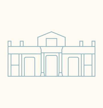 Hat illüstrasyon renkli Madrid