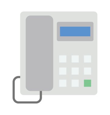 telefon düz simgeler