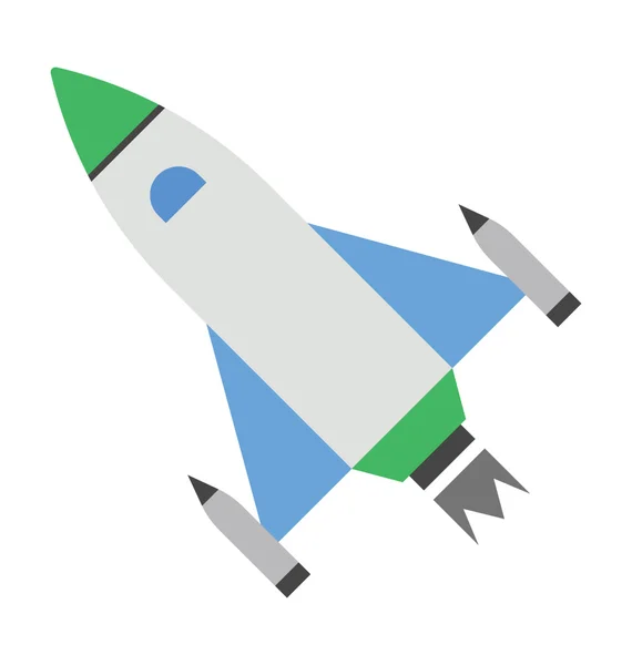 Airplane Flat icon — Stock Vector