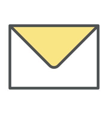 E-posta kalın simge tasarlamak