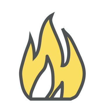 Güvenlik Duvarı kalın simge tasarlamak