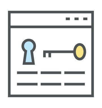 Arama grafik kalın simge tasarlamak