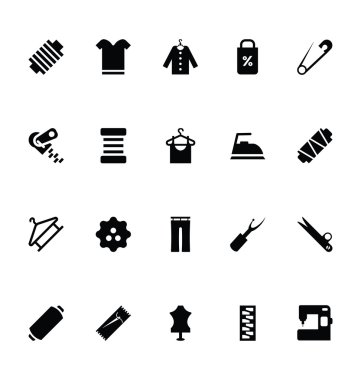 Sewing Vector Icons 5 clipart