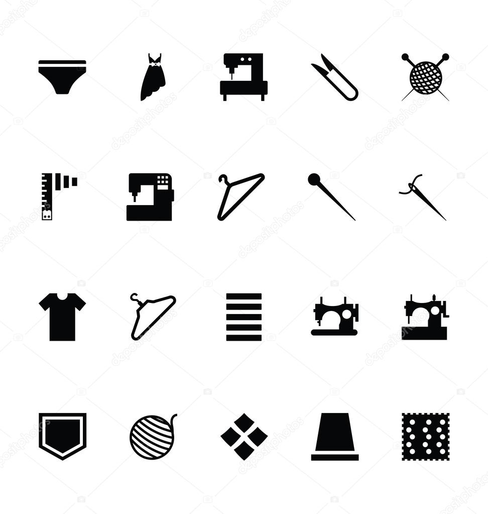 Sewing Vector Icons 2