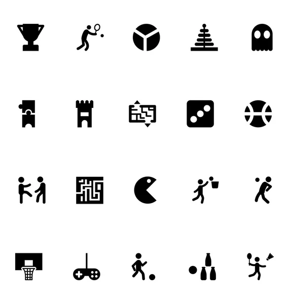 Iconos de vectores de videojuegos 2 — Vector de stock