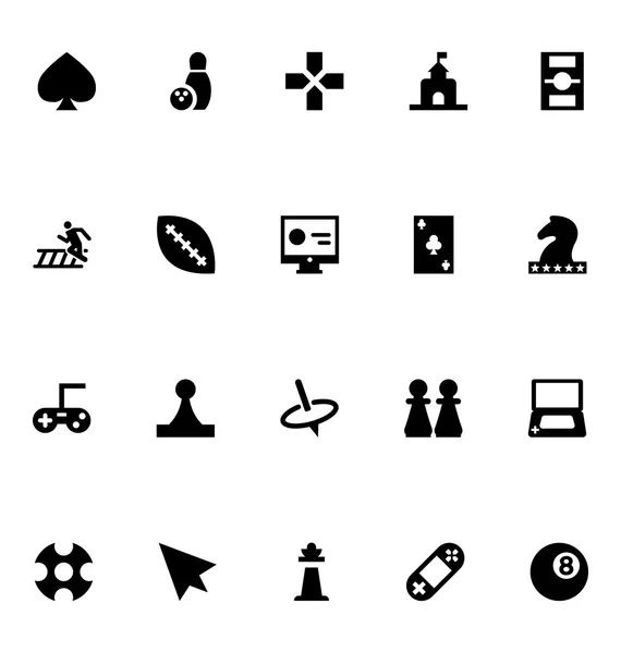 Video Game Vector Icons 3 — Stock Vector