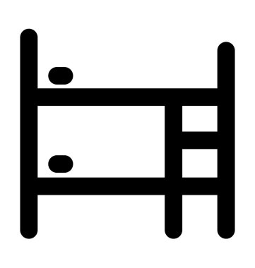 Ranza kalın satır vektör simgesi