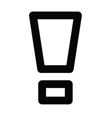 Güzellik krem kalın satır vektör simgesi