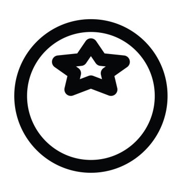 Domates kalın satır vektör simgesi