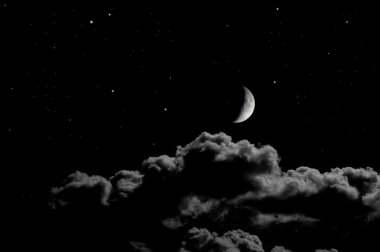 Gece gökyüzündeki yıldızlar