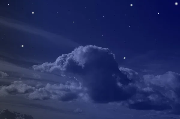 Céu noturno — Fotografia de Stock