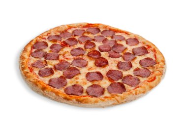 İtalyan salamlı pizza