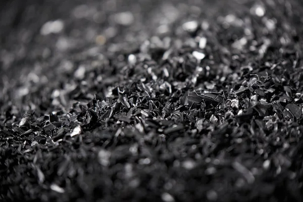 Lots Shredded Plastic Raw Materials Production Plastic Products — Stock Photo, Image