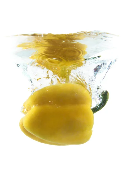 Κίτρινη πιπεριά, που υπάγονται — Φωτογραφία Αρχείου