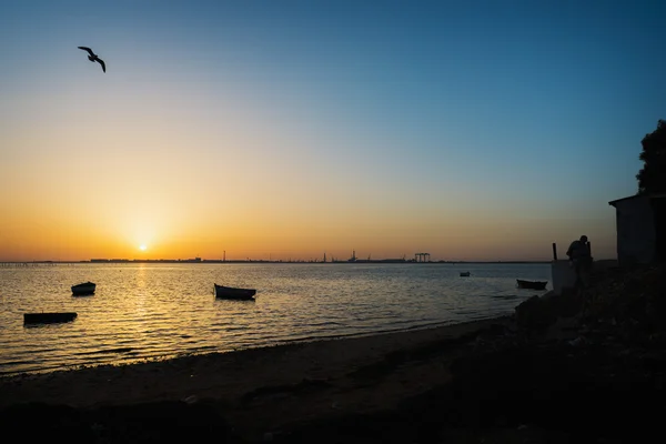 Puesta de sol en Cádiz —  Fotos de Stock