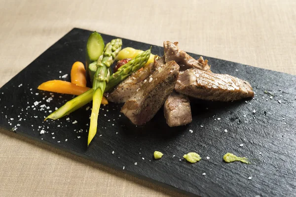 Carne con verdure — Foto Stock