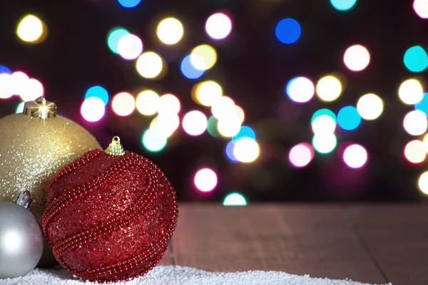 Hintergrund Weihnachtskugeln — Stockfoto