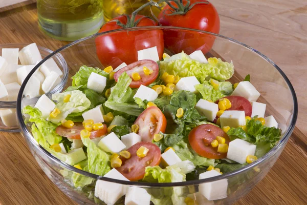 Здоровий салат — стокове фото