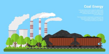 Kömür enerji afiş