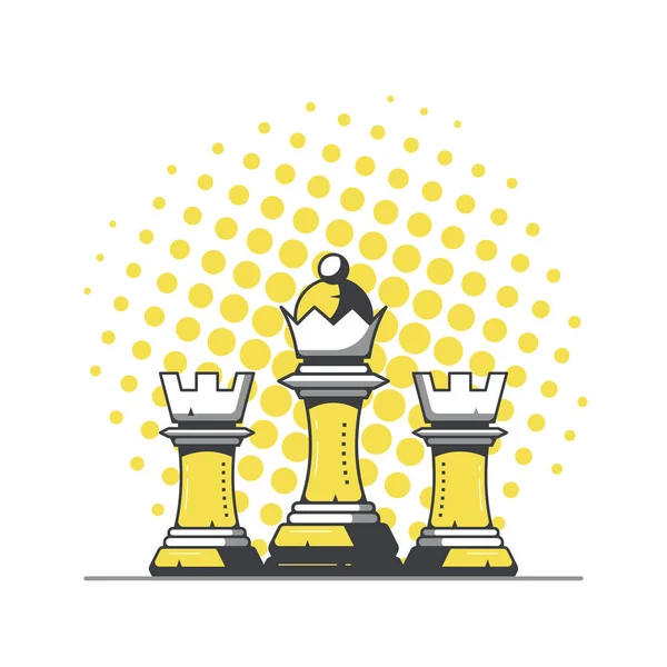 A Set Of Chess Figures With Mirror Images And Names, Vector Illustration.  Royalty Free SVG, Cliparts, Vectors, and Stock Illustration. Image 45287867.