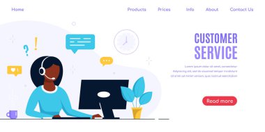 Kulaklıklı kadın ve dizüstü bilgisayarı olan mikrofon.