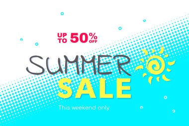 Yaz Satışı Bayrağı, Mevsimsel İndirim İçin Tanıtım Rozeti