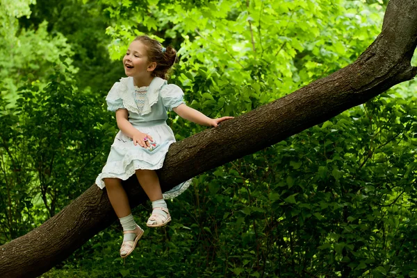 Kleines Mädchen. — Stockfoto