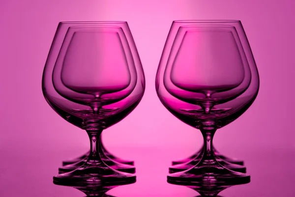Bicchieri di brandy — Foto Stock