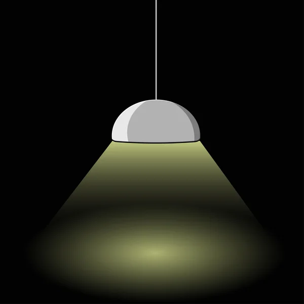 Потолочная лампа — стоковый вектор
