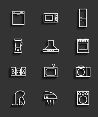 ev aletleri simgeler