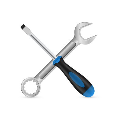 İngiliz anahtarı ve acrewdriver