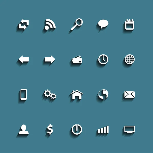 Web icons — Stock Vector