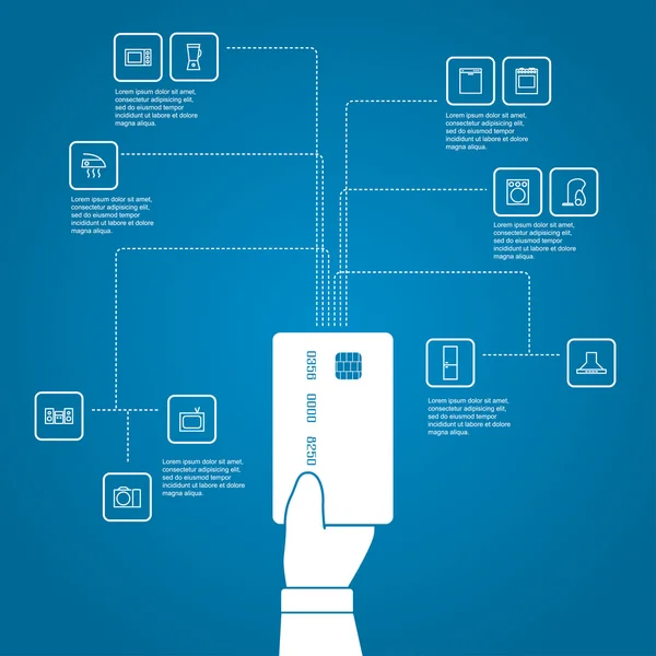 Handlowej infographic — Wektor stockowy