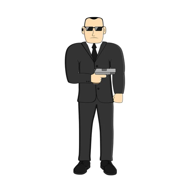 Bodyguard — Stock Vector