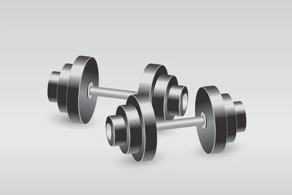 Mancuernas — Archivo Imágenes Vectoriales