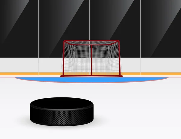 Hockey sobre hielo — Vector de stock