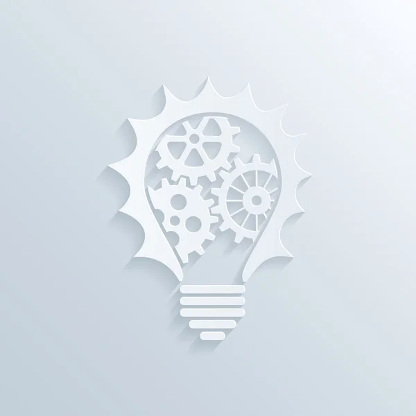 Ampoule créative — Image vectorielle