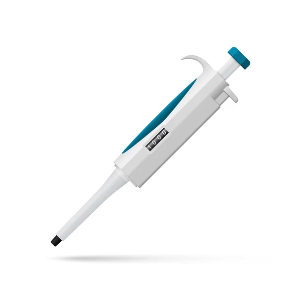 Automatische Pipette — Stockvektor