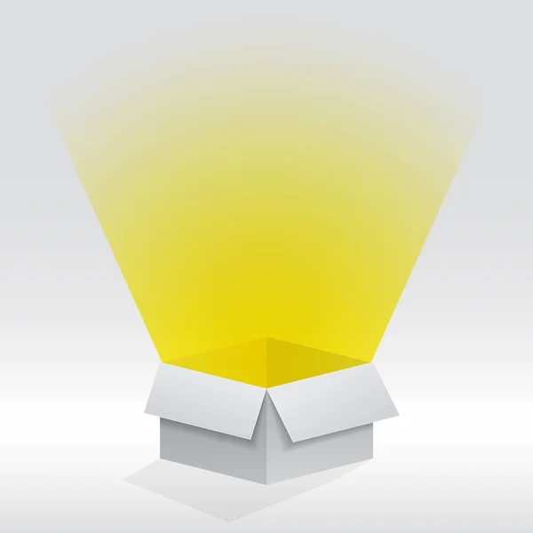 Caja de luz — Vector de stock