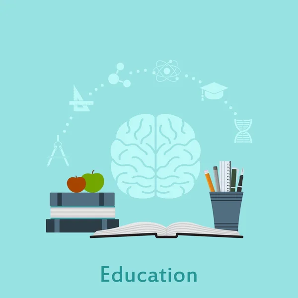 Concepto educativo — Archivo Imágenes Vectoriales