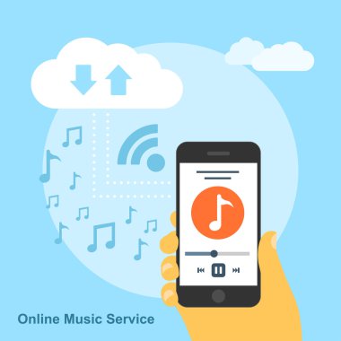 Online müzik hizmet
