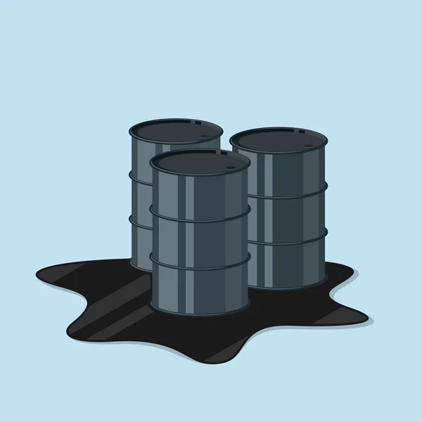 Oil canister — Stock Vector