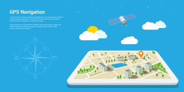 GPS navigasyon haritası