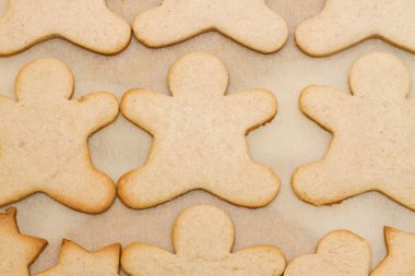 El yapımı Noel zencefil kurabiye