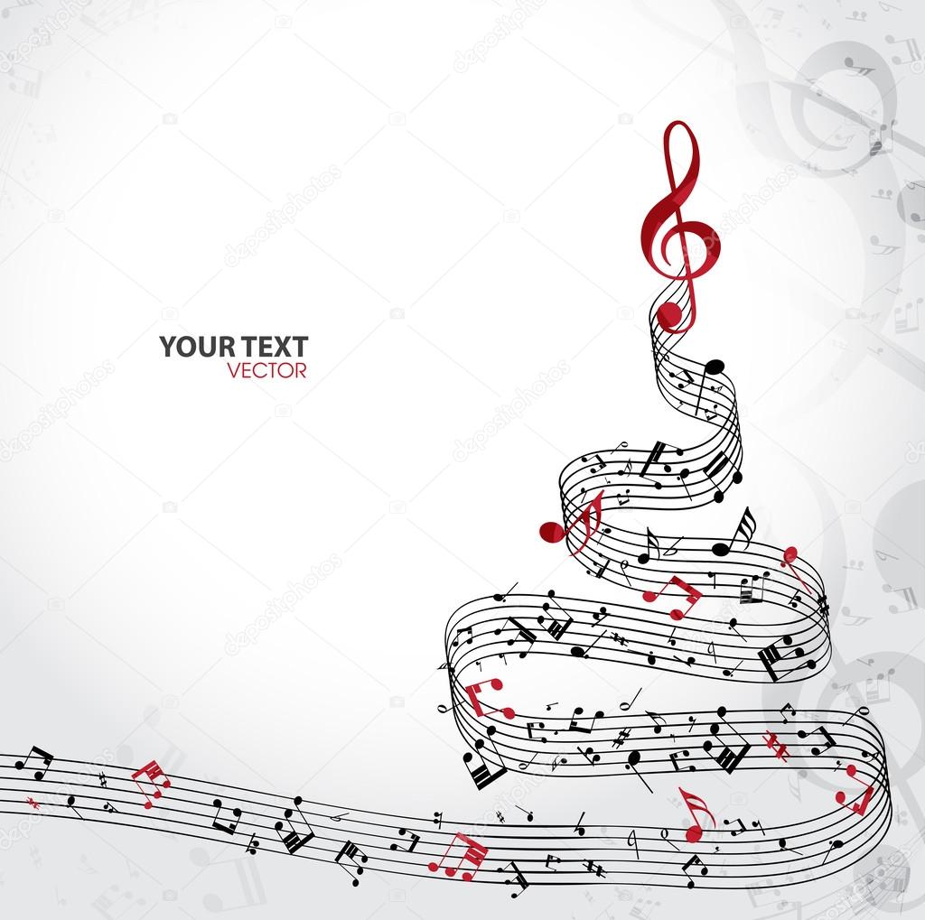 muziek achtergrond — Stockvector © 1nana1 59541261